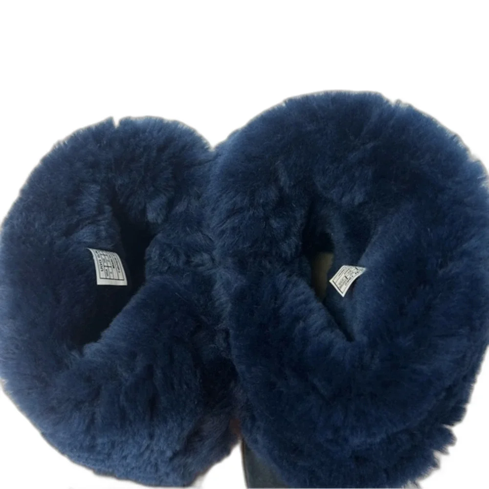 UGG Bailey Button Triplet ll Boot Navy Kids Size 3